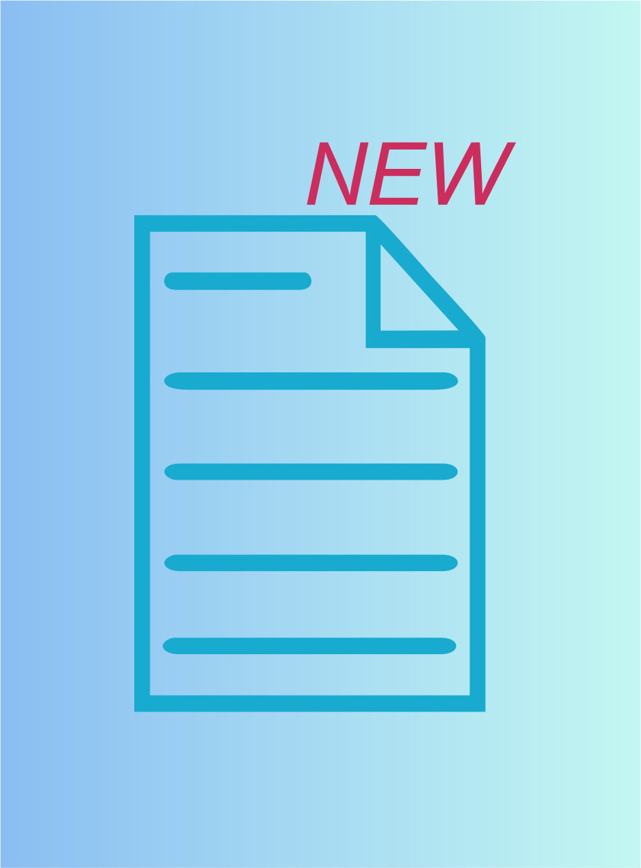 Decorated image Publication of a new article